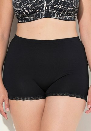 Ulla Popken 3 PACK AND STRIPES - Hipster - black