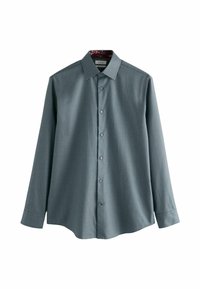 REGULAR FIT-SIGNATURE TEXTURED - Camicia - forest green