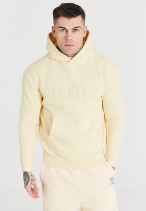 FOUNDATION EMBOSSED HOODIE - Hoodie - ecru