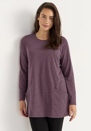 Cellbes of Sweden WITH POCKETS - Langarmshirt - plum melange