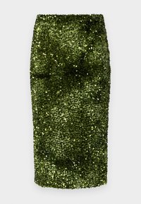 NICHOLS - Uska suknja - verde