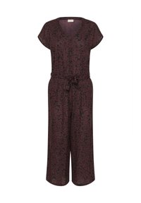 KABEATHE - Tuta jumpsuit - fudge black flower print