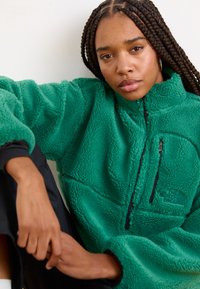 The North Face EXTREME - Felpa in pile - evergreen/black