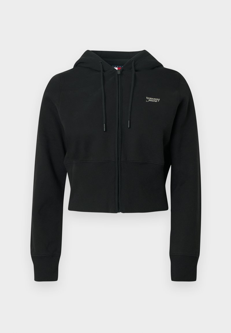 Tommy Jeans Sweater met rits zwart Tommy Jeans Sweater met rits zwart