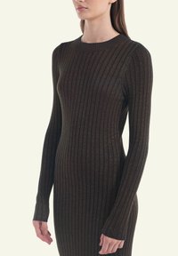 Adlysh GLAM - Etuikleid - metallic choco