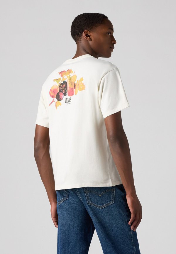 VINTAGE FIT GRAPHIC TEE - T-Shirt print - egret