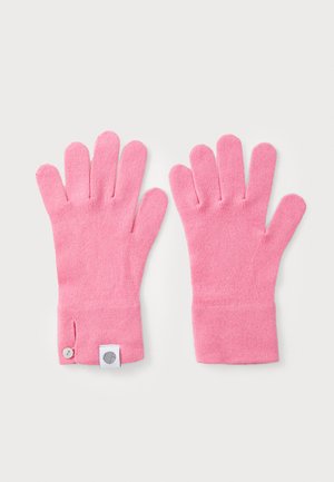 BUTTON CUFF GLOVES - Rukavice - cosmo pink