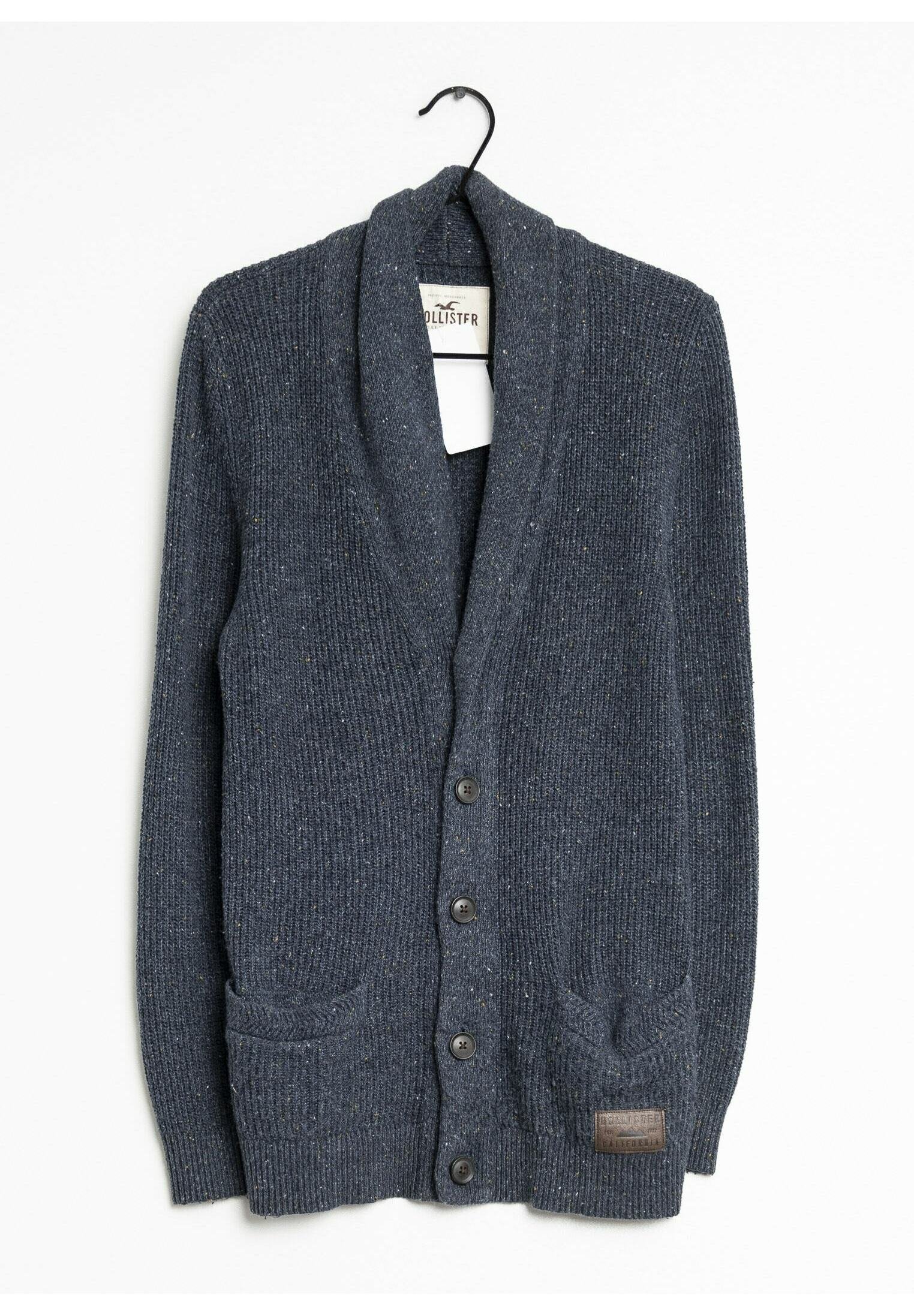 Hollister Strickjacke blue/blau (Pre-owned) Zalando