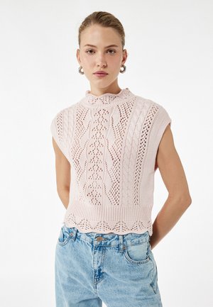 OPENWORK - T-shirt - bas - light pink