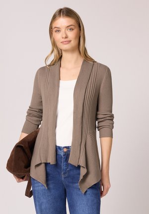 CUTLINE - Chaqueta de punto - braun