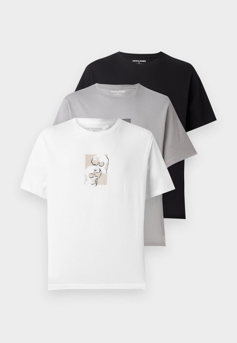 jack & jones T-shirt print grijs