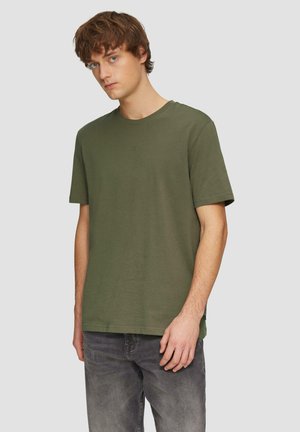 T-shirt basique - olivgrün
