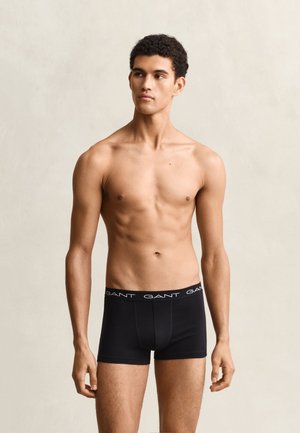 GANT, 3-PACK - Kurze Boxershorts - black