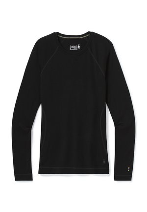 Smartwool CLASSIC THERMAL MERINO BASE LAYER CREW - Maglietta a manica lunga - black