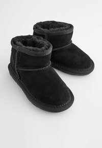 Next PULL-ON STANDARD - Babacipők - black suede