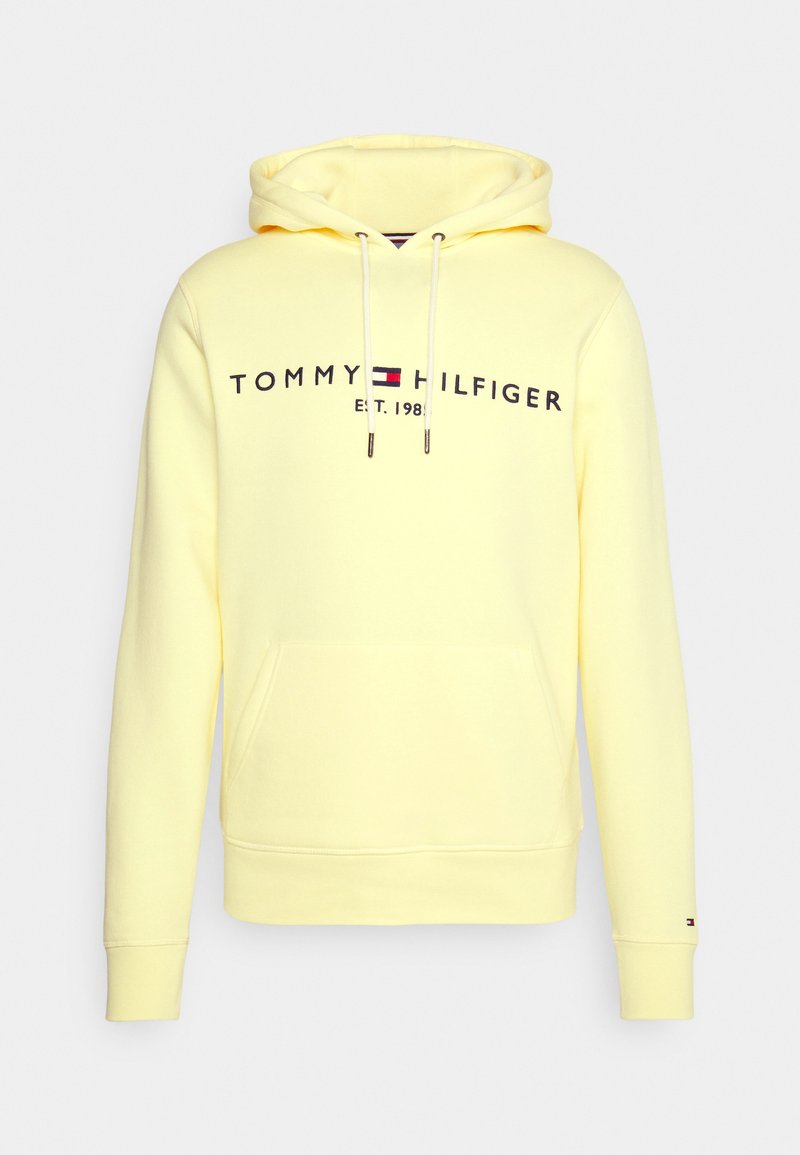 Tommy Hilfiger LOGO HOODY - Sweatshirt com capuz - lemon twist