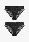 2 PACK. - - Slip - black