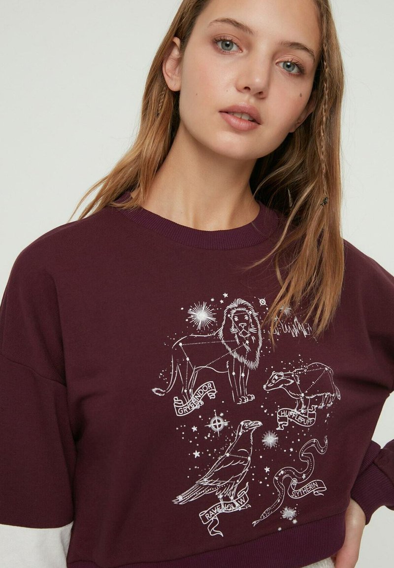 Damen Sweatshirts | Trendyol PARENT Sweatshirt burgundy/bordeaux - OZ50715 Damen Sweatshirts | Trendyol PARENT Sweatshirt burgundy/bordeaux - OZ50715