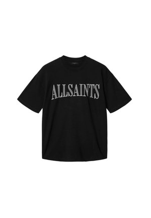 AllSaints, DASH ETTA - T-shirts print - washed black