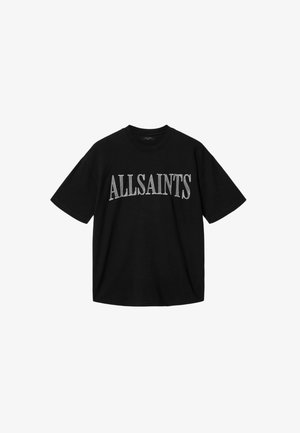AllSaints, DASH ETTA - T-shirts print - washed black
