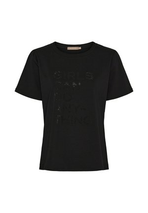 T-shirts print - black