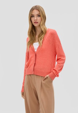 s.Oliver, MIT KNÖPFEN - Vest - orange