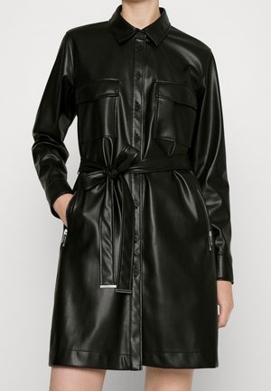 Skjortekjole - black