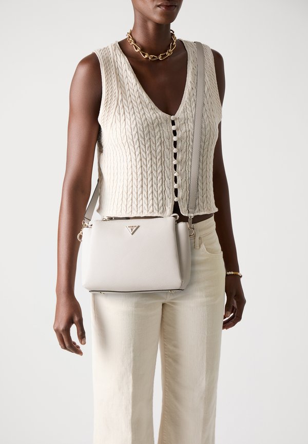 NOELLE II TRI COMP CROSSBODY - Cross body bag - bone