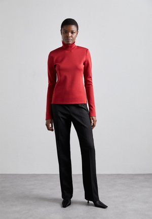 Sara Battaglia TURTLE NECK - Μπλούζα με μακριά μανίκια - mosto