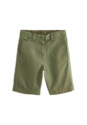 REGULAR FIT - Šorti - khaki green