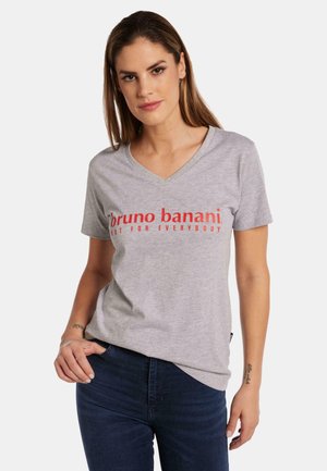 Bruno Banani ASHLEY - T-shirt imprimé - hellgrau melange