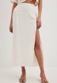 NA-KD - Maxi skirt - white Thumbnail Image 1