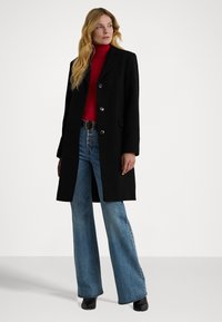 Lauren Ralph Lauren WOOL-BLEND HERRINGBONE COAT - Klasičan kaput - black