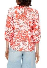 s.Oliver MIT RAFFUNG - Bluse - orange
