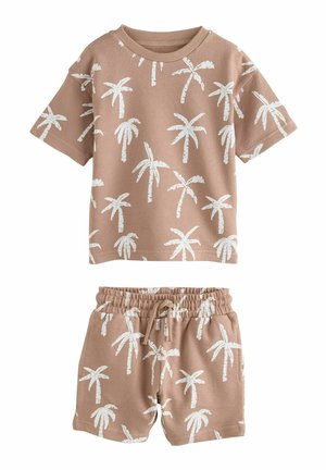 SET - Jogginghose - tan brown