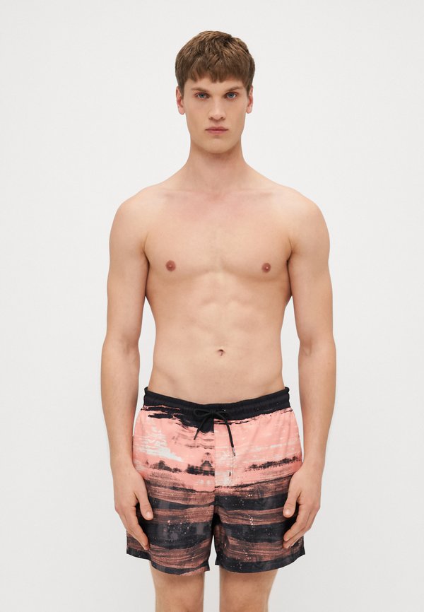 CALI GRADIENT - Swimming shorts - coral