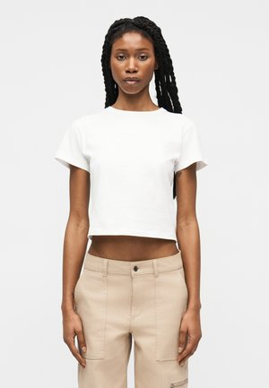 CRYSTAL TEE - Trükipildiga T-särk - white