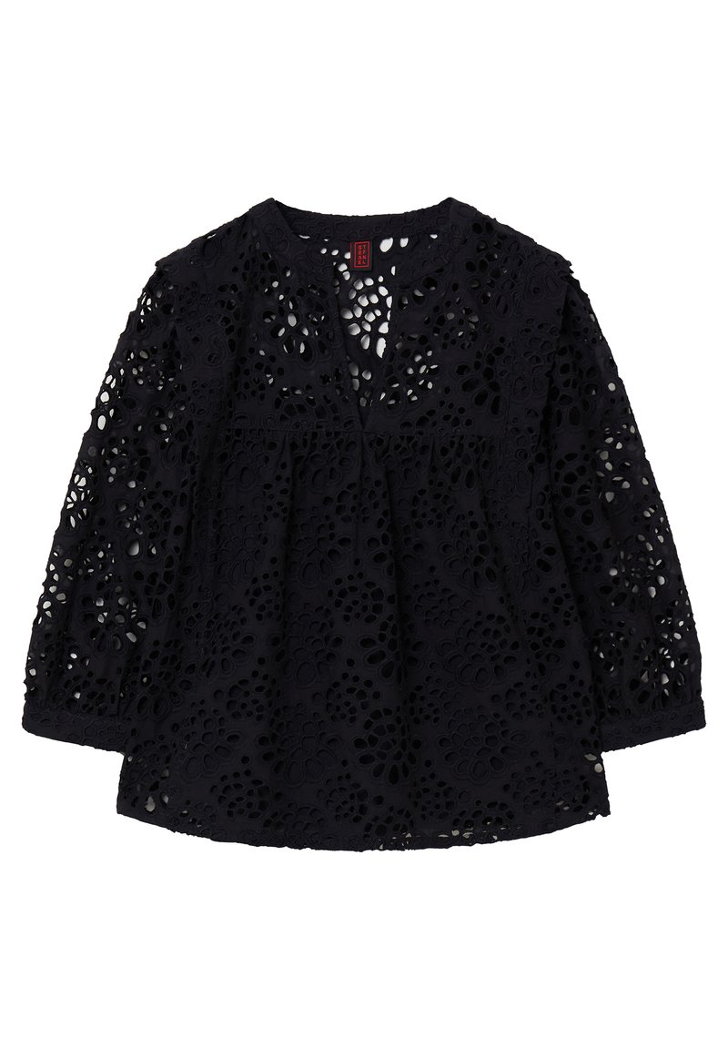 Stefanel Blouse zwart Stefanel Blouse zwart