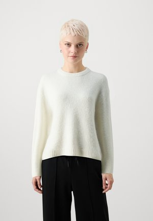 Gina Tricot Petite PETITE CREW NECK - Džemper - off-white