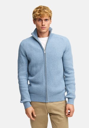 DORSEY ZIP - Strickjacke - blue shadow mix