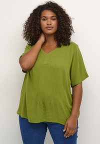 Kaffe Curve KCAMI - Bluza - calla green