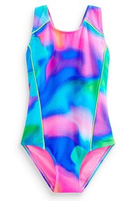 Next - SPORTS  STANDARD - Bañador - blue pink tie dye Imagen en miniatura 1