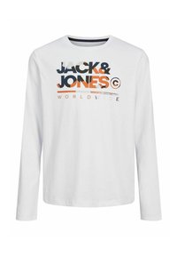 Jack & Jones Junior Langarmshirt - white