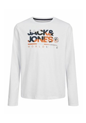 Jack & Jones Junior Langarmshirt - white