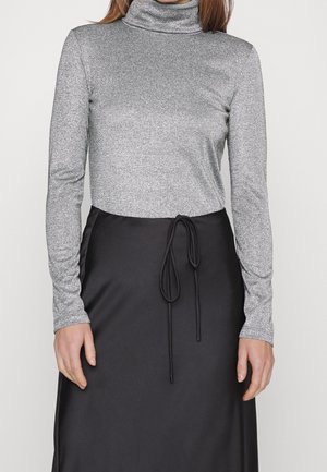 Long sleeved top - silver-coloured