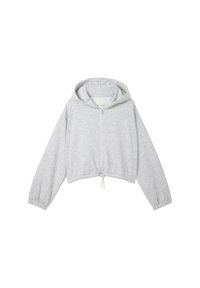 TOM TAILOR - Sweatjacke - light stone grey melange Thumbnail-Bild 1