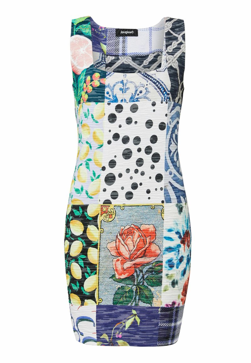 Desigual Gebreide jurk wit