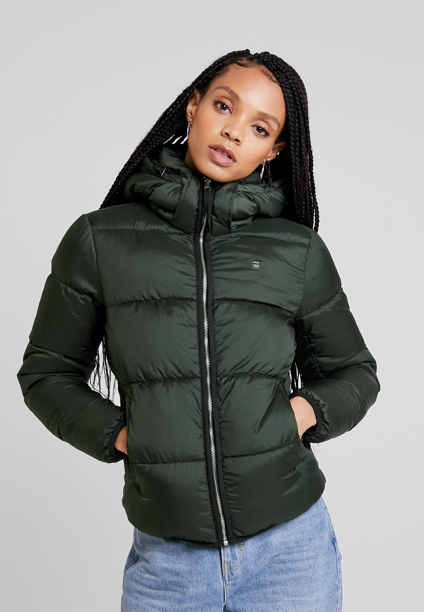 G Star MEEFIC SUNDU OVERSHIRT Vinterjakke asfalt G Star MEEFIC SUNDU OVERSHIRT Vinterjakke smoke olive