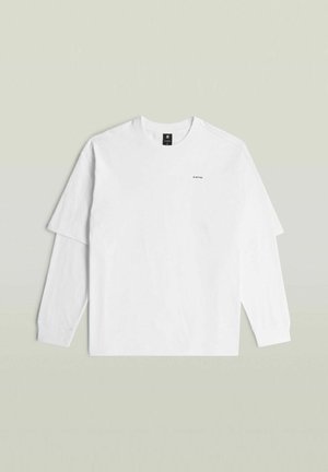 G-STAR, DOUBLE LOOSE - Longsleeve - bianco