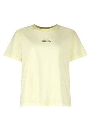 Rossignol, WOMEN'S GRAPHIC WATERFALL TEE - T-shirt print - wax yellow